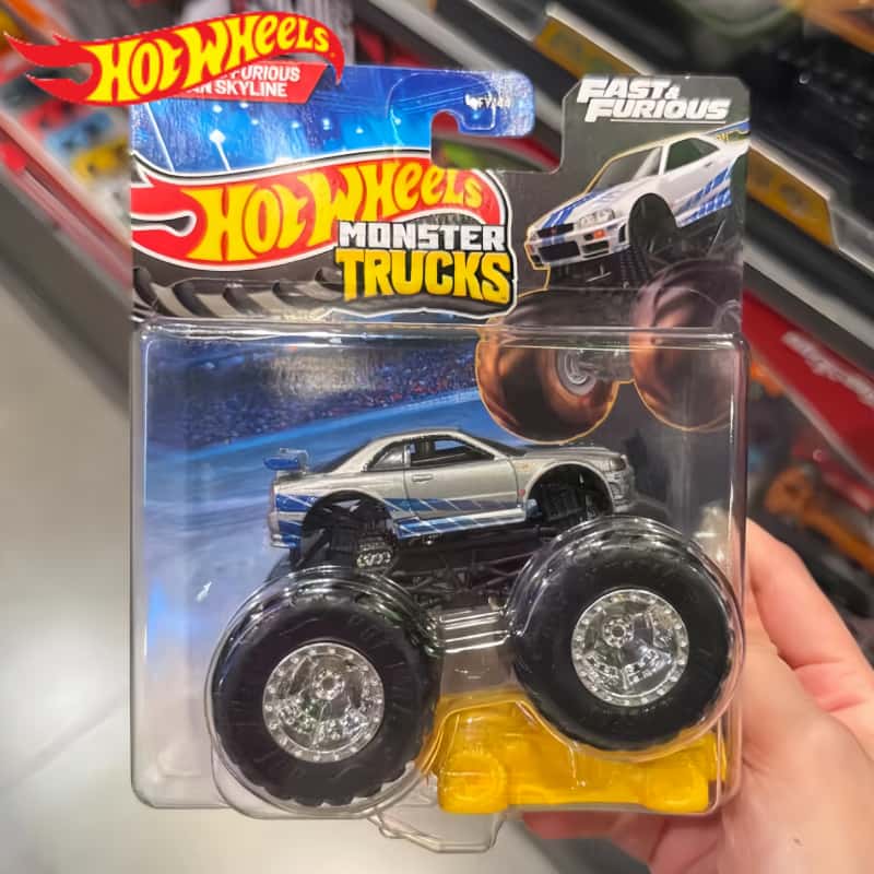 Hot Wheels Car Monster Trucks - รถของเล่นโมเดลรถบรรทุกมอนสเตอร์ 26D Hot Wheels FYJ44 ซีรีส์ใหม่