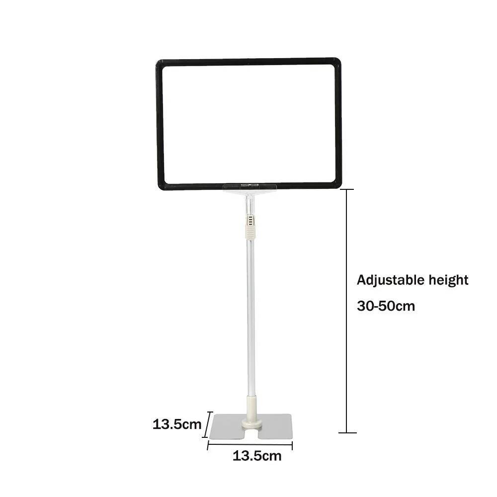 กรอบโปสเตอร์ตั้งโต๊ะ A4 กรอบป้ - Pop Display Shelf บทวิจารณ์และราคา