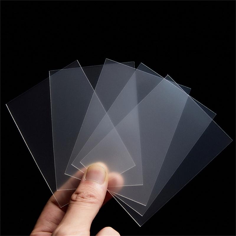 แพ็ค 50 Clear Penny Card Sleev - Card Penny Sleeve บทวิจารณ์และราคา