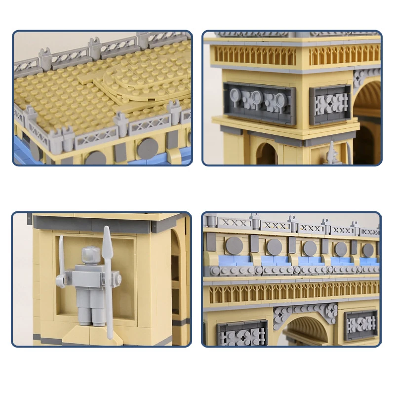 ประตูชัยของฝรั่งเศสบล็อกตัวต่อ - Lego Set Creator บทวิจารณ์และราคา